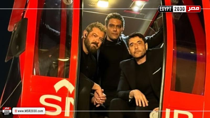 إصابة أحمد عز وآسر ياسين وعمرو يوسف في كواليس تصوير ”ولاد رزق3”