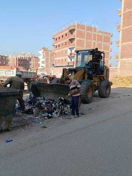 الوحدات المحلية بالإسماعيلية تواصل أعمالها في رفع المخلفات خلال الأسبوع الماضي