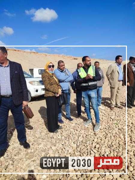 نائب محافظ البحيرة تتابع مشروع إنشاء خليتين دفن صحي بمركز بدر