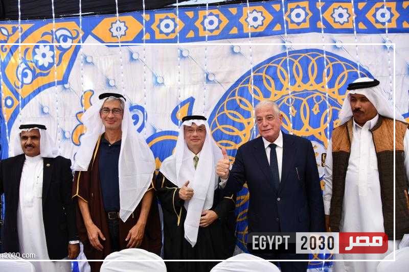 فودة يدعو السفير الياباني على مأدبة غداء بدوي