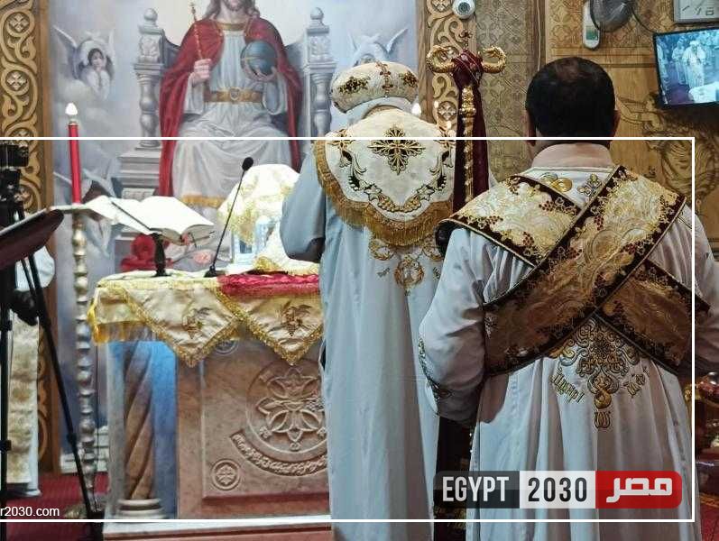 مطران بورسعيد يترأس قداس عيد الغطاس بكنيسة السيدة العذراء