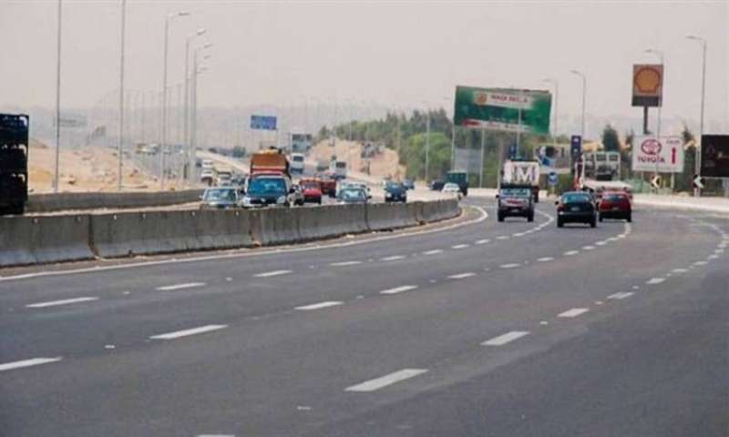 غلق كلى لطريق بلبيس الصحراوى بسبب اعمال مشروع الصرف الصحى 
