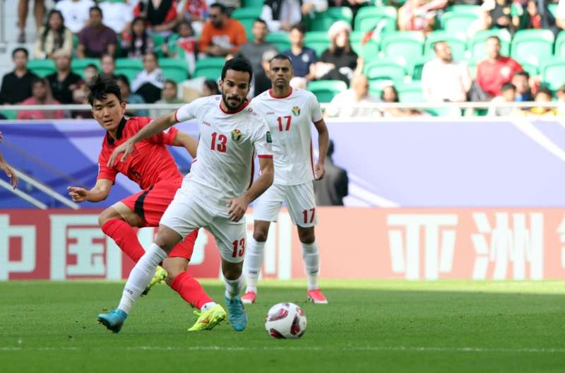 الأردن ضد كوريا الجنوبية