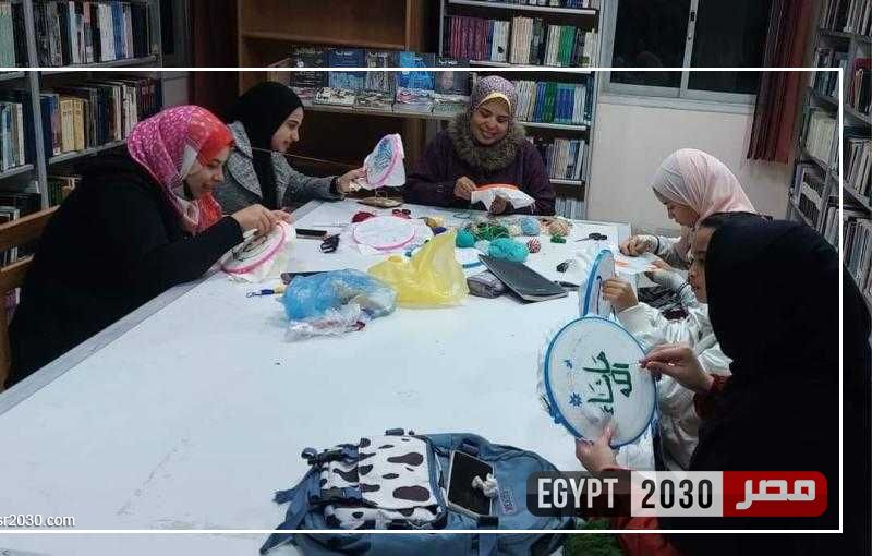 أنشطة متنوعة للأطفال بثقافة مطروح خلال إجازة نصف العام