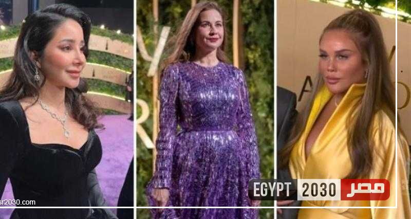 حضور فني أسطوري.. الصور الأولى من حفل joy awards