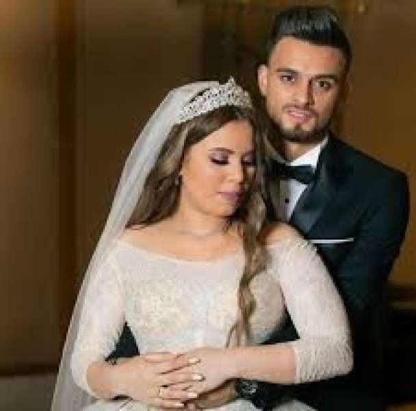 صلاح محسن وزوجته 