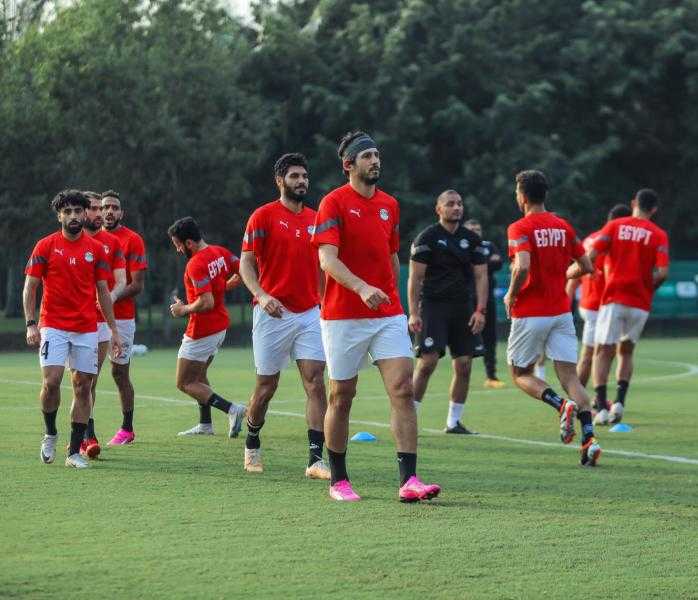 منتخب مصر يواصل تدريباته استعدادًا لمواجهة كاب فيردي بأمم إفريقيا
