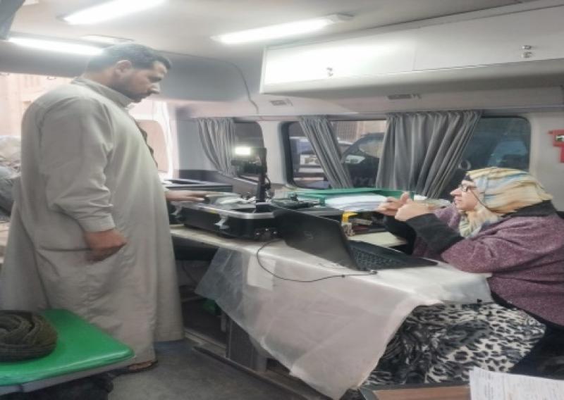 قوافل الأحوال المدنية المتنقلة 