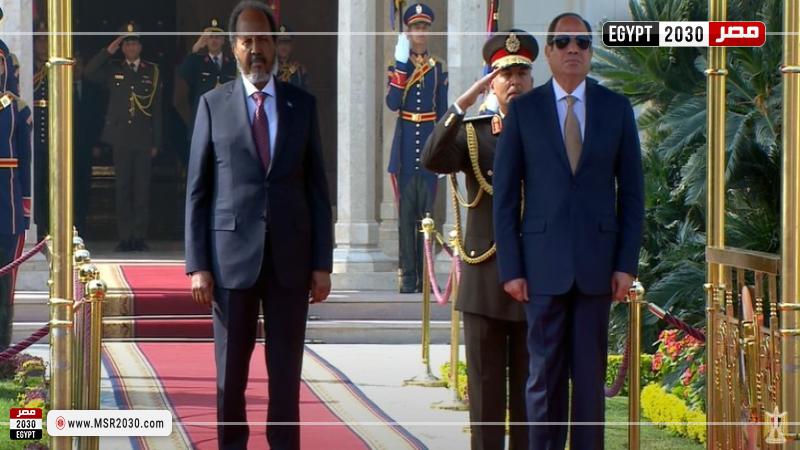 السيسي ونظيره الصومالي
