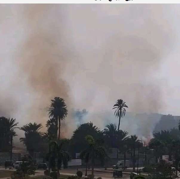 السيطرة على حريق داخل كبرتاج حلوان 