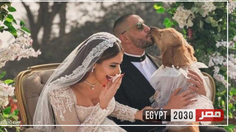 أول تعليق لـ مي سليم حول صور الزفاف مع أحمد الفيشاوي