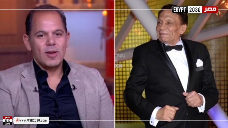 الزعيم عادل إمام ونجله المخرج رامي إمام