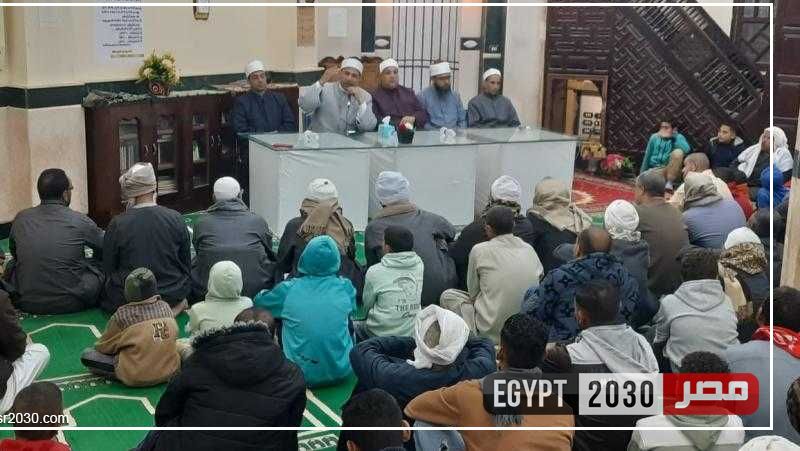 وكيل أوقاف الفيوم يحتفل بذكرى الإسراء والمعراج من مسجد وهبه هارون بدسيا