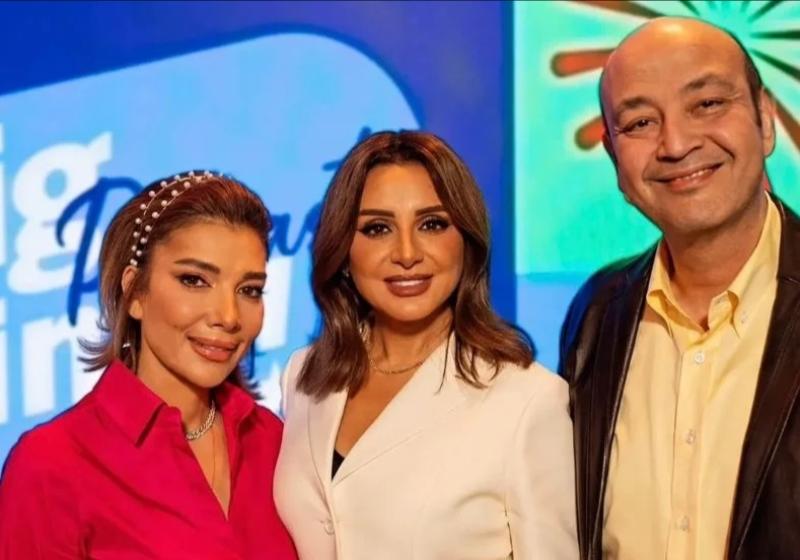 أنغام مع أصالة وعمرو أديب 