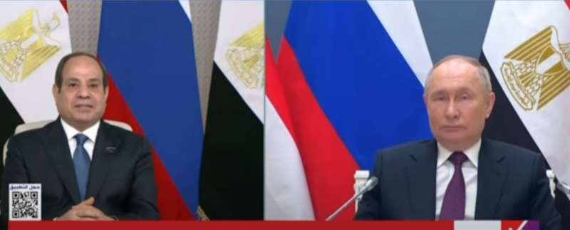 الرئيس السيسي وبوتين