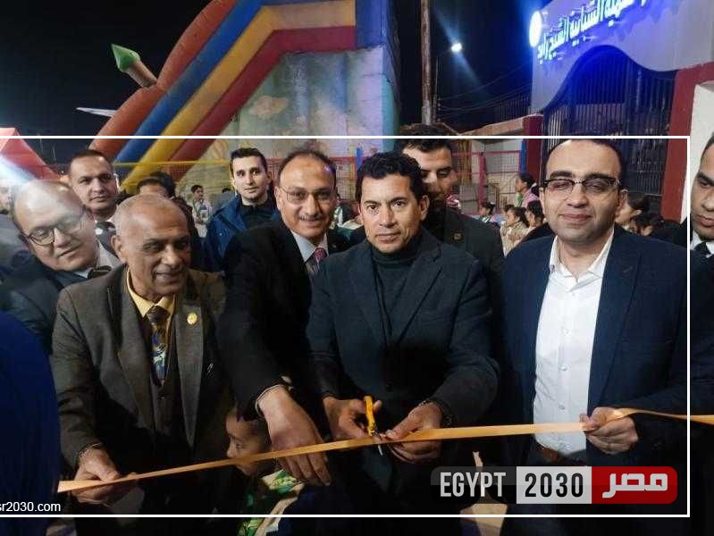 وزير الشباب ونائب محافظ الإسماعيلية يُكرم مركز شباب فايد