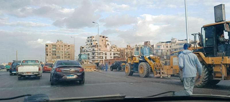 القبض على سائق التريلا المتسبب في حادث المريوطية .. صور