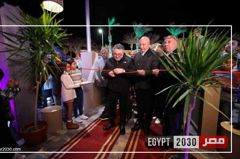 محافظ البحر الأحمر يفتتح المرحلة الأخيرة من الممشى السياحي بالغردقة