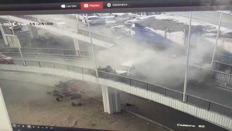 تجديد حبس سائق التريلا المتسبب في حادث المريوطية 15 يوما