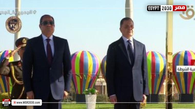 الرئيس السيسي ووزير الداخلية