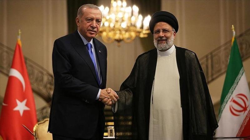 الرئيس الإيراني مع نظيره التركي 
