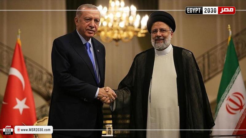 الرئيس الإيراني مع نظيره التركي 