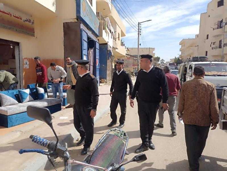 حملة لشرطة المرافق تزيل الإشغالات وتحرر 1296 مخالفة متنوعة بالقاهرة