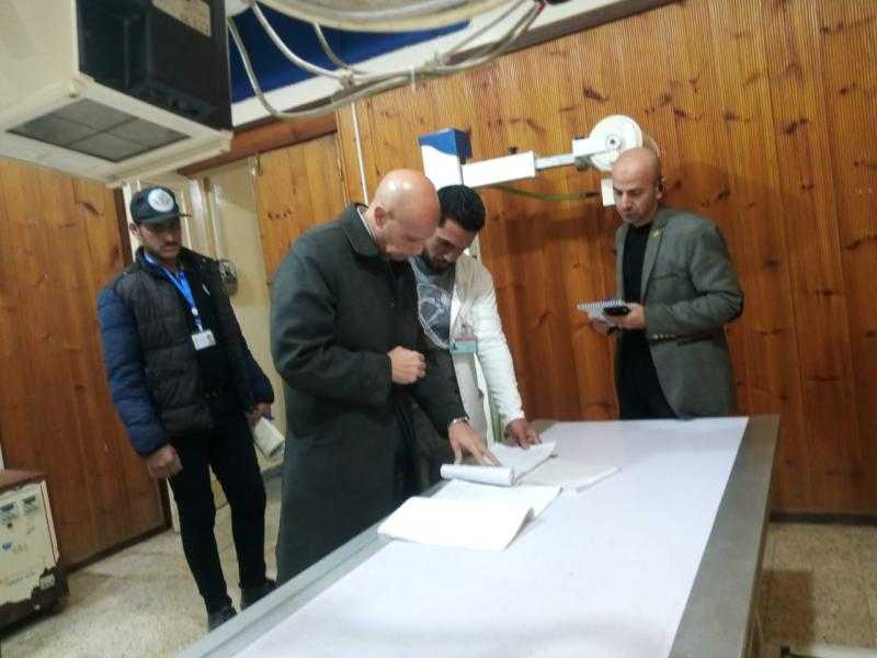 وكيل الصحة بالشرقية يتفقد مستشفيات تلراك والصوفية المركزي