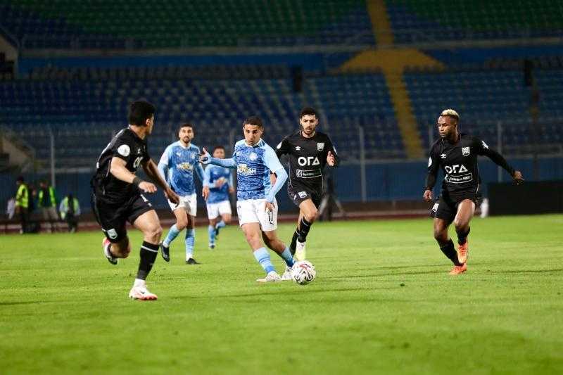 بيراميدز يقسو على زد بثنائية في الشوط الأول بكأس الرابطة