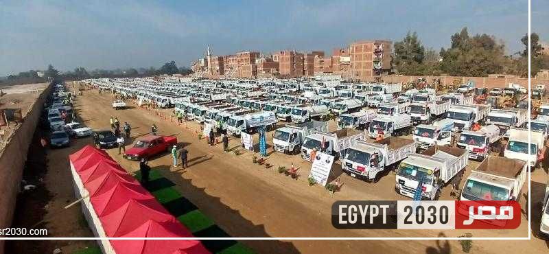محافظ المنوفية يتابع انطلاق المرحلة الأولى من الموجة الــ 22 لإزالة التعديات على الأراضي الزراعية