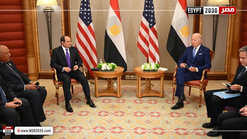 الرئيس السيسي وبايدن