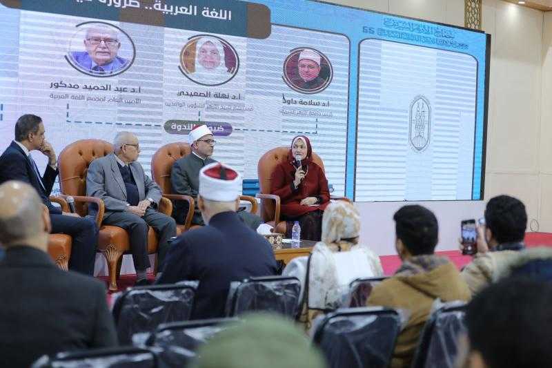 رئيس جامعة الأزهر: اللغة العربية أوسع اللغات مذهبًا من حيث المفردات والتراكيب