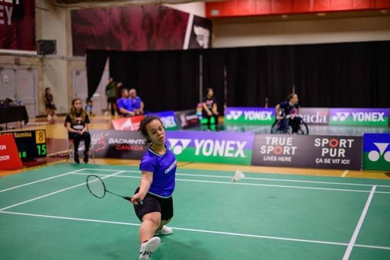 ياسمينا عيسى تحصد ذهبية بطولة مصر الدولية للريشة الطائرة لذوي القدرات الخاصة