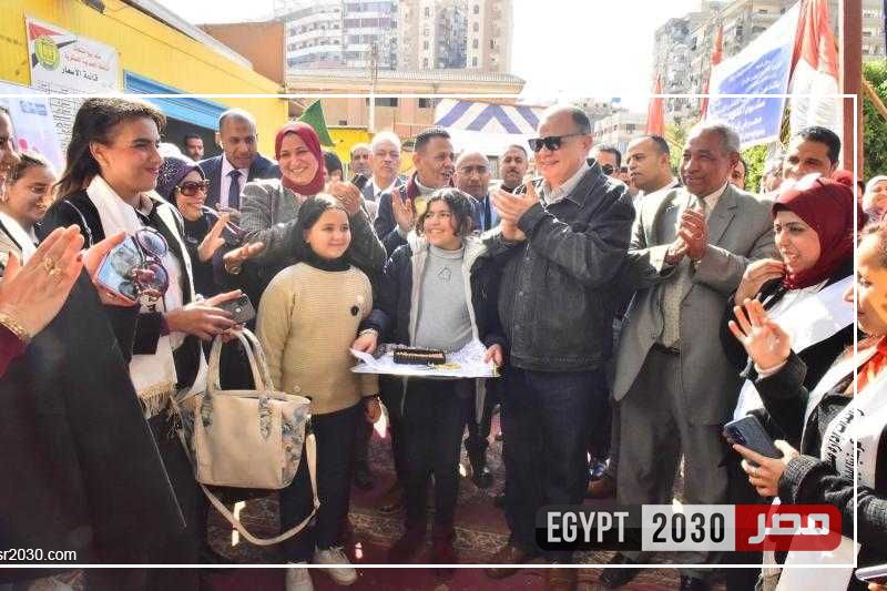 افتتاح معرض المشروعات الصغيرة والأسر المستفيدة من مشروعى مستقبلي بأسيوط