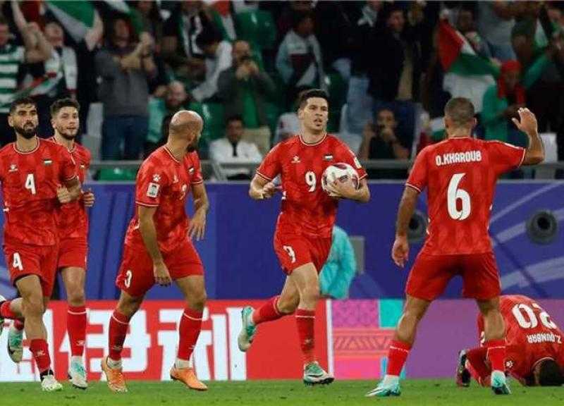 التشكيل الرسمي لمباراة قطر وفلسطين في دور الـ 16
