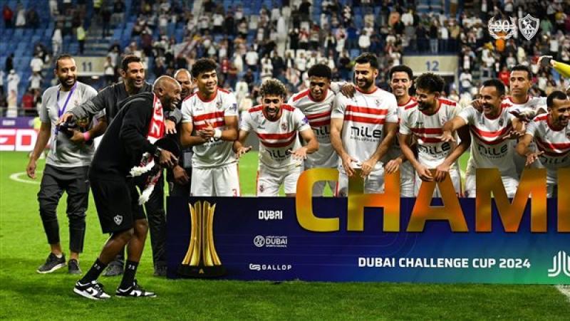 بعثة الزمالك تغادر الإمارات بعد التتويج ببطولة التحدي