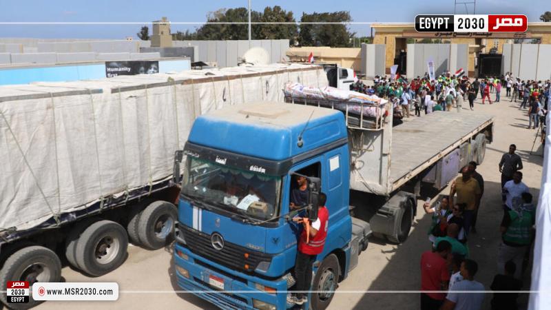 المساعدات الإنسانية لغزة