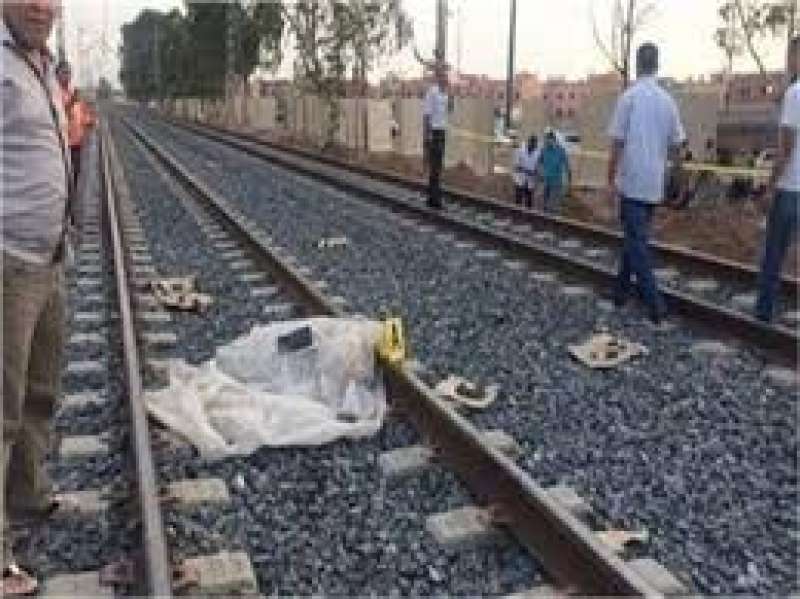 قطار يدهس 