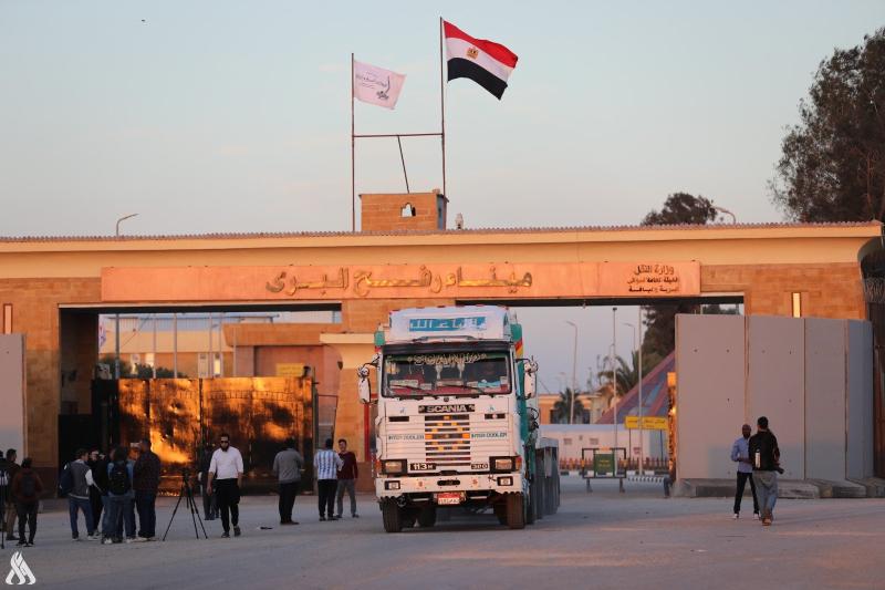 مساعدات لغزة