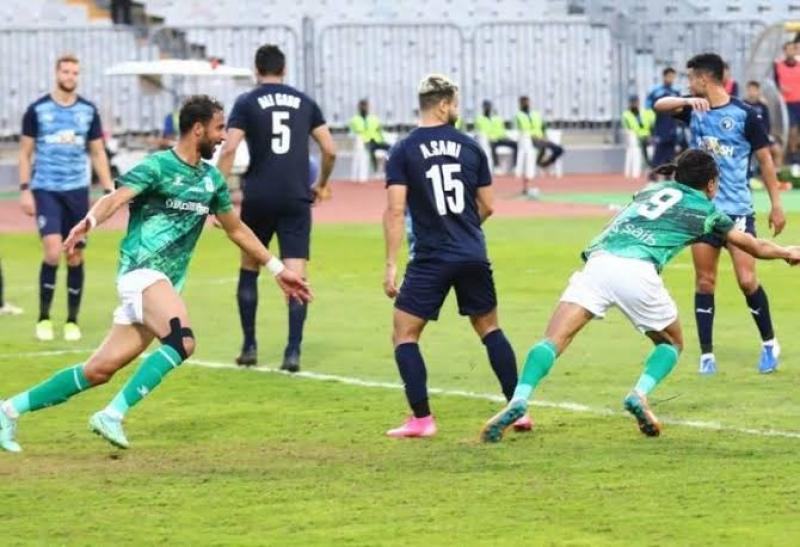 صلاح محسن يسجل.. المصري يفوز على بيراميدز بثلاثية في كأس الرابطة