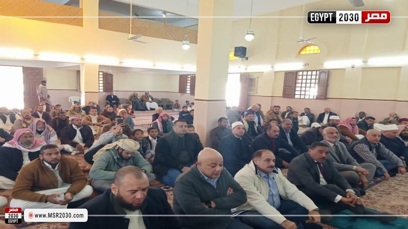 محافظ مطروح يفتتح مسجد الفردوس