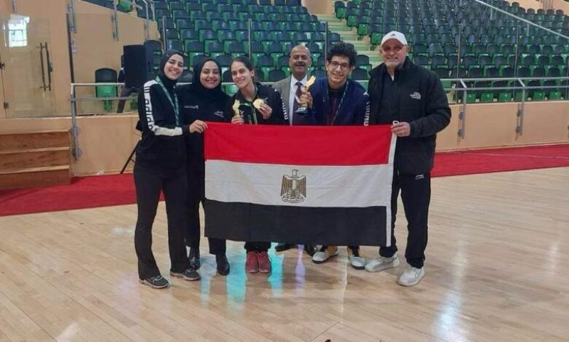 وزير الرياضة يهنئ مها خالد ببرونزية بطولة العالم للألعاب المائية بالدوحة