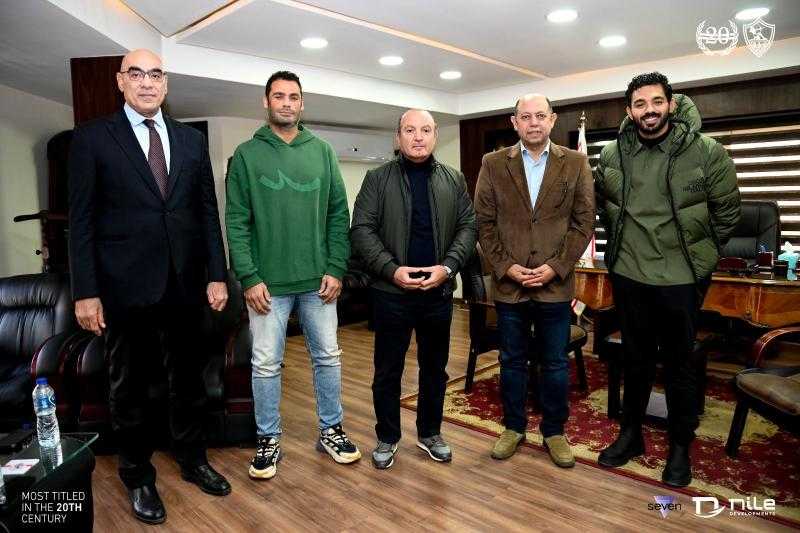 الزمالك يكرم محمد عبد المنصف بعد رحيله عن الفريق