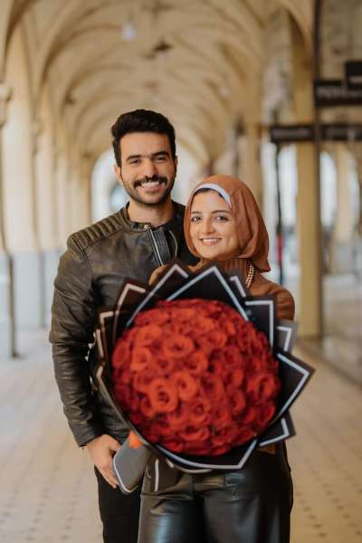 خطوبة البلوجر أحلام عادل