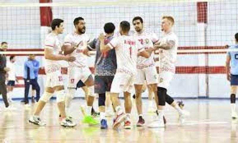 الزمالك يفوز على طلائع الجيش في دوري الطائرة