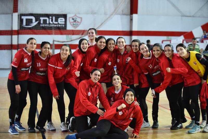 «ناشئات يد الأهلي» يفوز على الزمالك في دوري الجمهورية