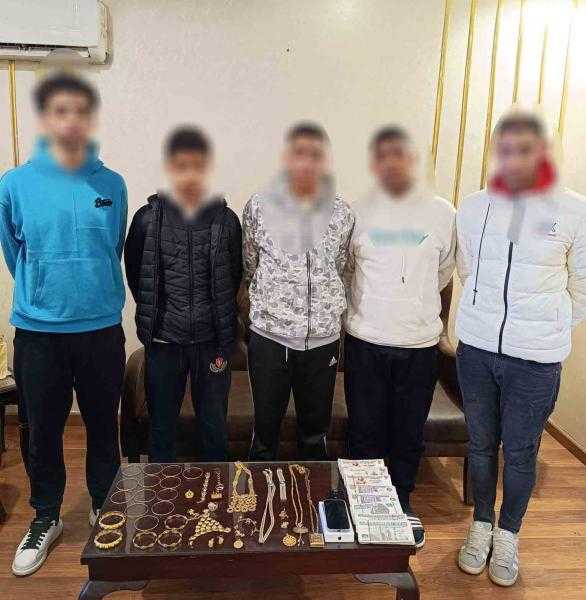 ضبط 5 أشخاص لإضرام النيران بفيلا وسرقة بعض محتوياتها بالمقطم