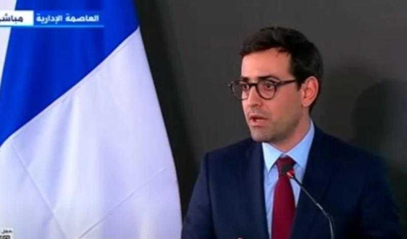 وزير الخارجية الفرنسي: موقفنا موحد مع مصر بشأن وقف الحرب في غزة