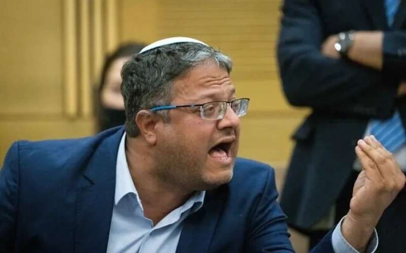 وزير الأمن القومي الإسرائيلي المتطرف إيتمار بن جفير