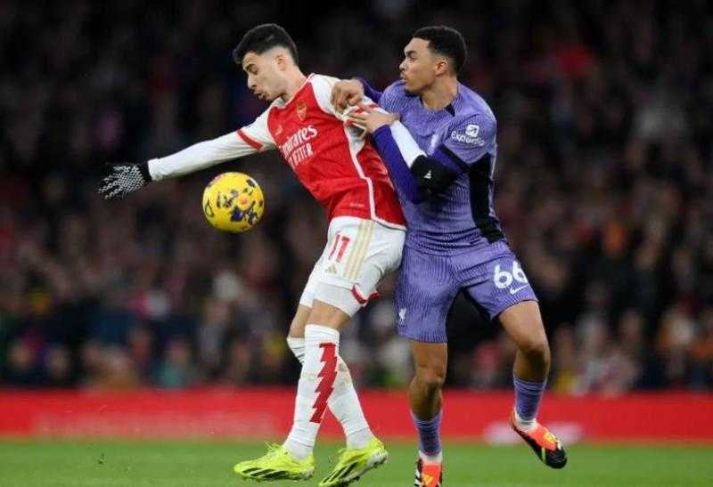 أرسنال يضرب ليفربول بالثلاثة ويشعل قمة ترتيب الدوري الإنجليزي.. فيديو